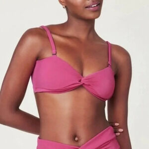 Andie Swim The Capri Top Orchid Pink Size XL